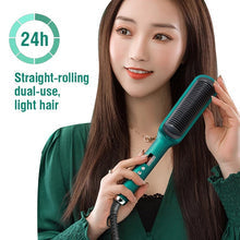 Hair Straightener Iron Brush