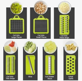 Multifunctional Vegetable Chopper Slicer Shredder