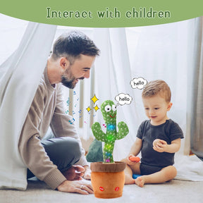 Dancing Talking Cactus Toy with USB Charge