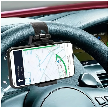 Universal Car Steering Wheel Phone Holder